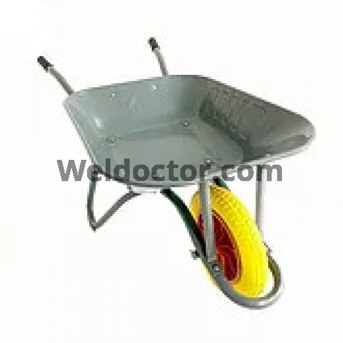 Wheel Barrow 6000 (Welded) w/Solid Wheel